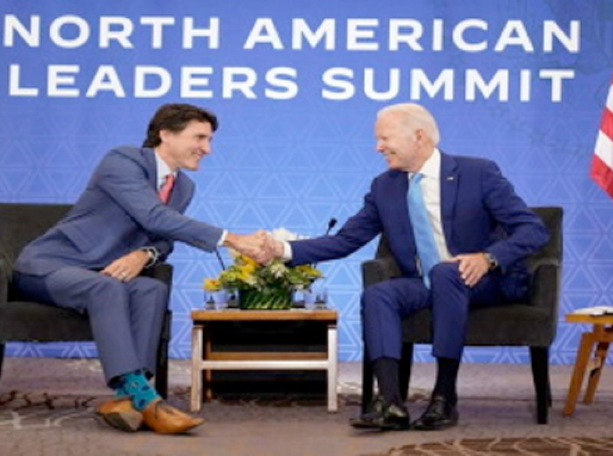  Trudeau and Biden hold talks on ongoing crisis in Haiti during North American Leaders' Summit